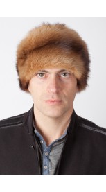 Polecat fur hat